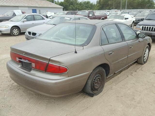 2G4WS52J541152904 - 2004 BUICK CENTURY CU BROWN photo 4