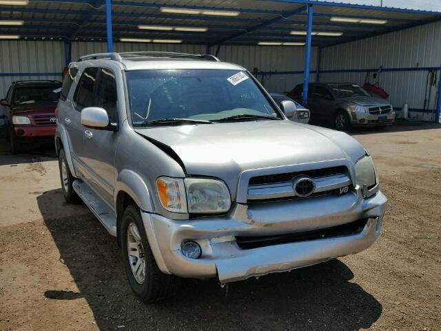 5TDZT38A96S283999 - 2006 TOYOTA SEQUOIA LI SILVER photo 1