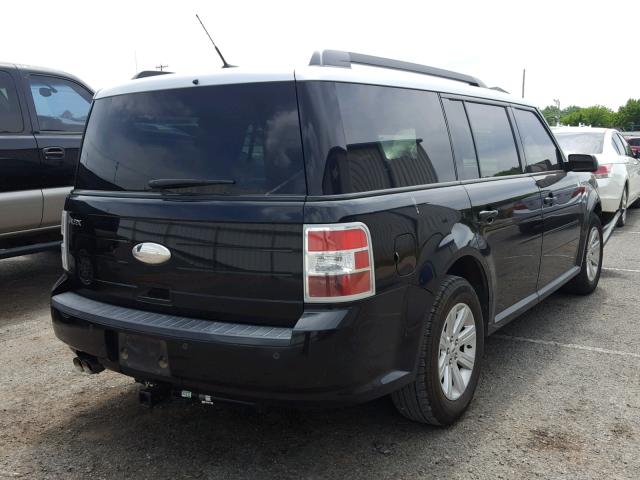 2FMGK5BC8CBD04964 - 2012 FORD FLEX SE BLACK photo 4