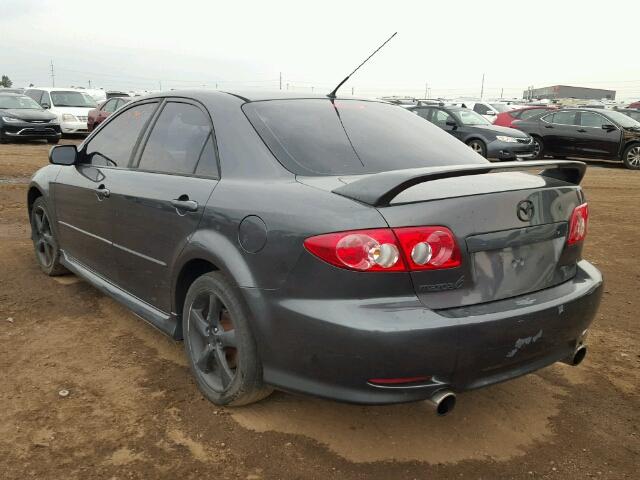 1YVHP80C155M29191 - 2005 MAZDA 6 I GRAY photo 3