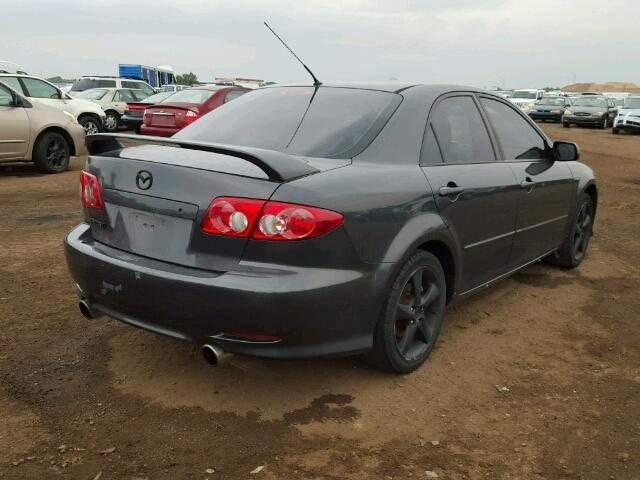 1YVHP80C155M29191 - 2005 MAZDA 6 I GRAY photo 4