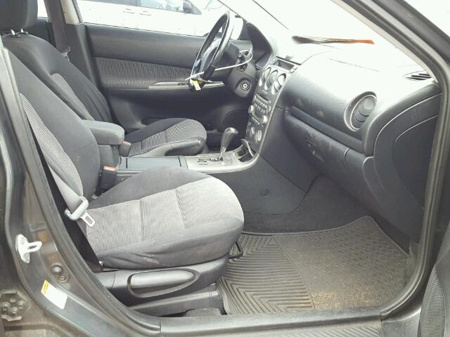 1YVHP80C155M29191 - 2005 MAZDA 6 I GRAY photo 5