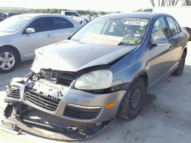 3VWPG71K06M772519 - 2006 VOLKSWAGEN JETTA VALU GRAY photo 2