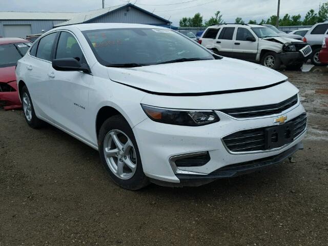 1G1ZB5ST9JF117489 - 2018 CHEVROLET MALIBU LS Ağ foto 1