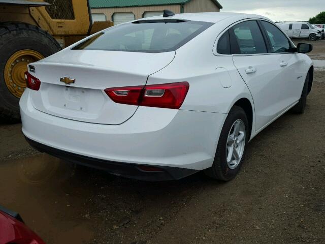 1G1ZB5ST9JF117489 - 2018 CHEVROLET MALIBU LS Ağ foto 4