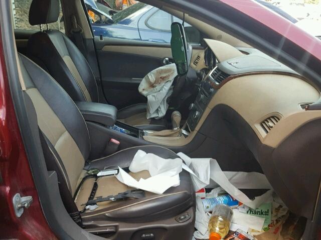 1G1ZK577X9F205930 - 2009 CHEVROLET MALIBU LTZ 红色 照片 5