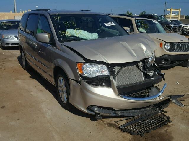 2C4RC1BG6FR739208 - 2015 CHRYSLER TOWN & COU TAN photo 1