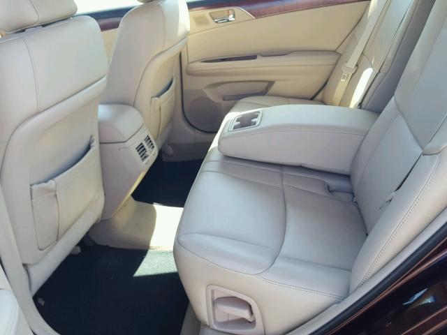 4T1BK3DB4BU432145 - 2011 TOYOTA AVALON BAS MAROON photo 6