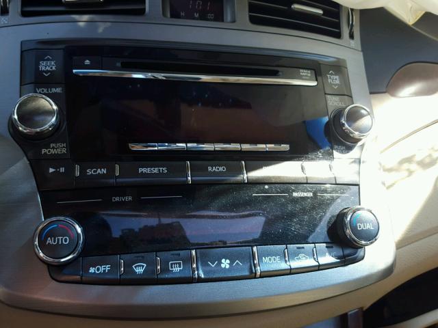 4T1BK3DB4BU432145 - 2011 TOYOTA AVALON BAS MAROON photo 9