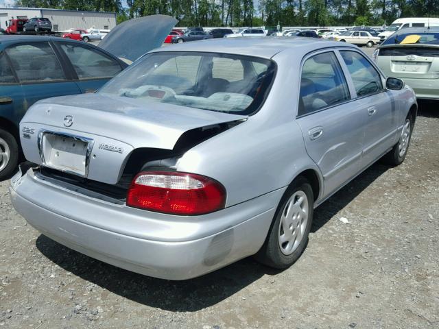 1YVGF22C3Y5160964 - 2000 MAZDA 626 ES SILVER photo 4