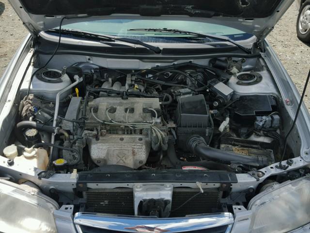 1YVGF22C3Y5160964 - 2000 MAZDA 626 ES SILVER photo 7