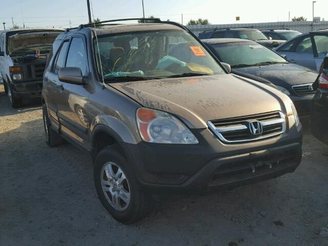 JHLRD78892C062872 - 2002 HONDA CR-V EX ყავისფერი ფოტო 1