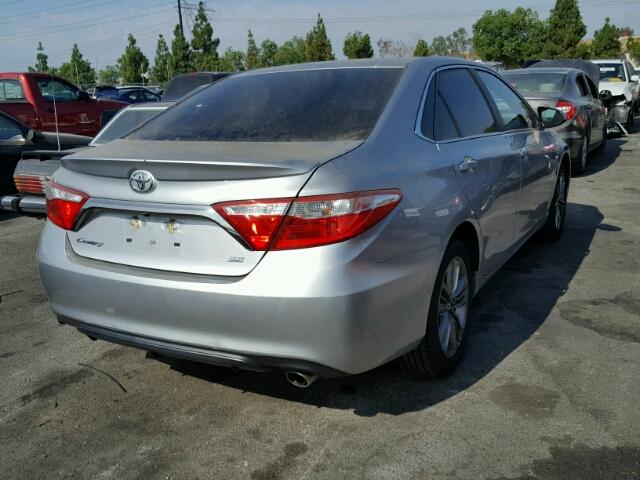 4T1BF1FK6FU957249 - 2015 TOYOTA CAMRY LE SILVER photo 4