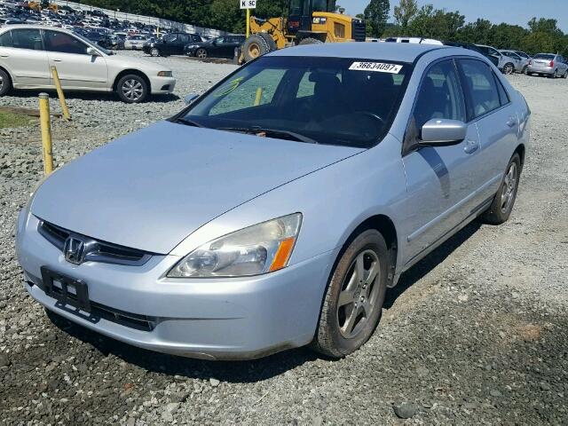 JHMCN364X5C011036 - 2005 HONDA ACCORD HYB GRAY photo 2