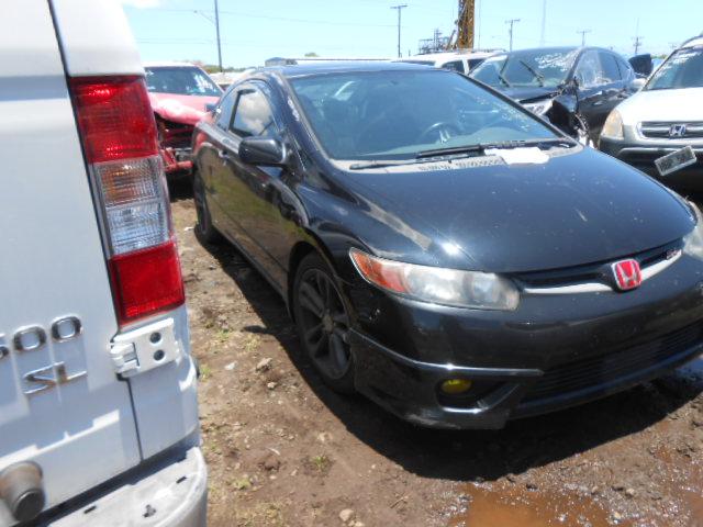 2HGFG21558H704554 - 2008 HONDA CIVIC SI BLACK photo 1