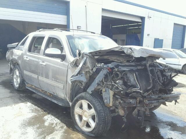 3GNMCFE06CG284178 - 2012 CHEVROLET AVALANCHE GRAY photo 1