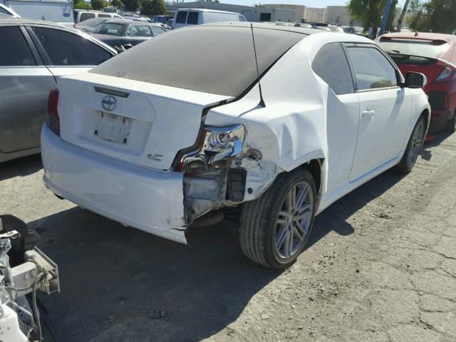 JTKJF5C74D3055993 - 2013 TOYOTA SCION TC 白色 照片 4