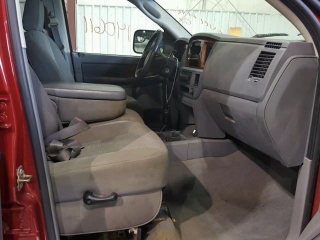 3D7KS28C06G124339 - 2006 DODGE RAM 2500 S MAROON photo 5