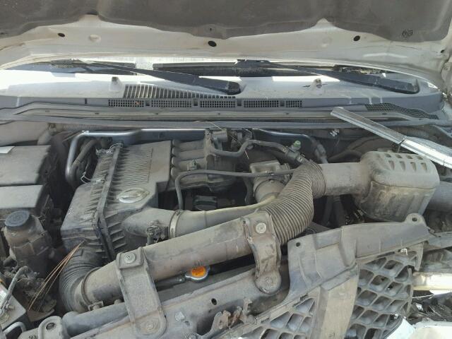 1N6BD06T78C414303 - 2008 NISSAN FRONTIER X SILVER photo 7