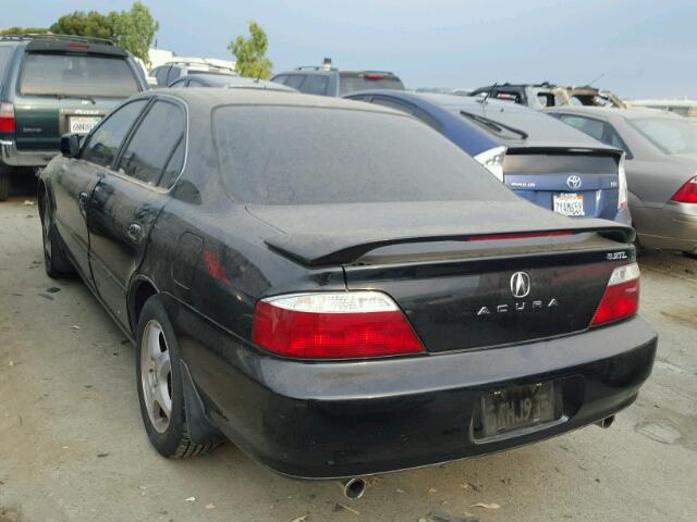 19UUA56673A045654 - 2003 ACURA 3.2TL BLACK photo 3