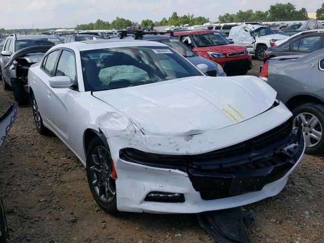 2C3CDXJG3HH505662 - 2017 DODGE CHARGER SX WHITE photo 1