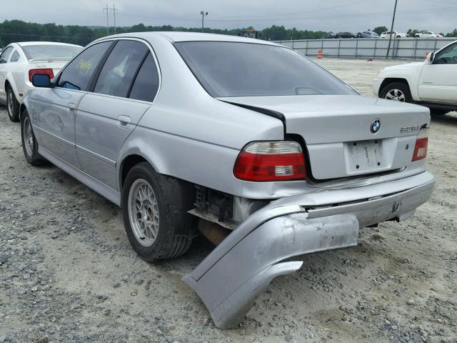 WBADT43401GF59913 - 2001 BMW 525I SILVER photo 3