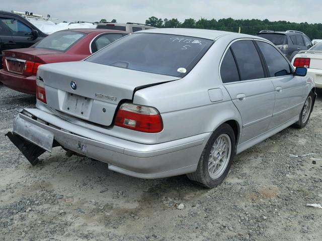 WBADT43401GF59913 - 2001 BMW 525I SILVER photo 4