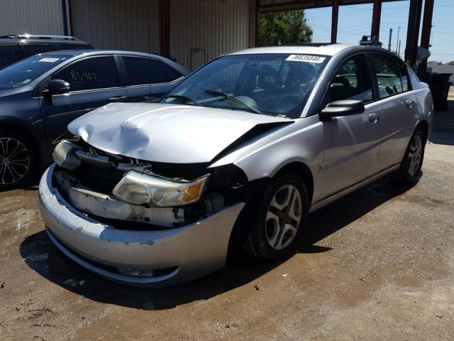 1G8AL52F83Z145131 - 2003 SATURN ION LEVEL SILVER photo 2