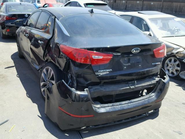 5XXGR4A60FG490235 - 2015 KIA OPTIMA SX BLACK photo 3