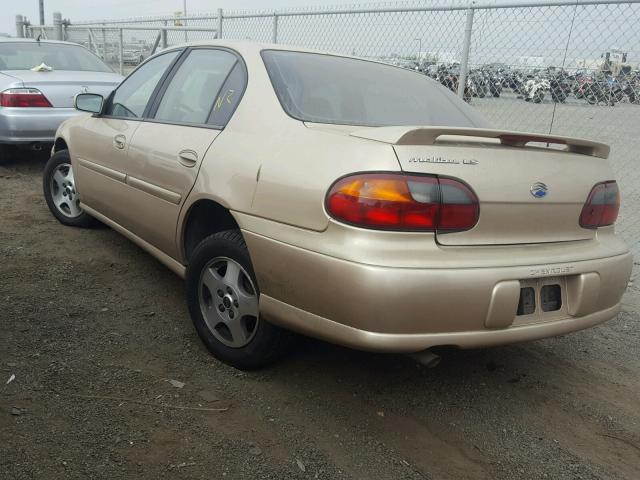 1G1NE52J33M630644 - 2003 CHEVROLET MALIBU LS 金色 照片 3