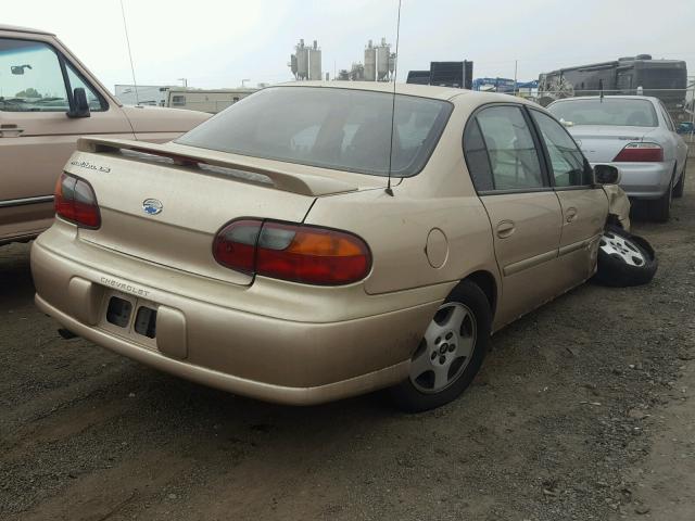 1G1NE52J33M630644 - 2003 CHEVROLET MALIBU LS 金色 照片 4
