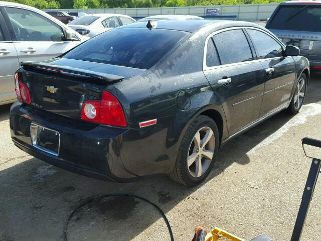 1G1ZC5E03CF100530 - 2012 CHEVROLET MALIBU 1LT შავი ფოტო 4