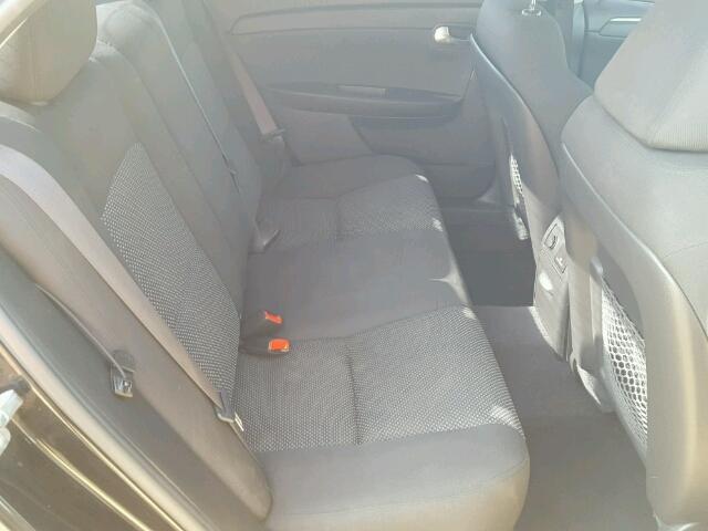 1G1ZC5E03CF100530 - 2012 CHEVROLET MALIBU 1LT შავი ფოტო 6