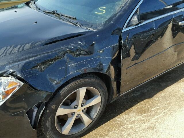 1G1ZC5E03CF100530 - 2012 CHEVROLET MALIBU 1LT შავი ფოტო 9