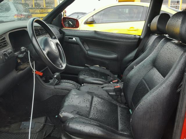 3VWDC21V12M807235 - 2002 VOLKSWAGEN CABRIO GLX 红色 照片 5