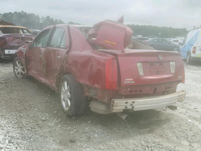 1G6DK67V480181523 - 2008 CADILLAC STS RED photo 3