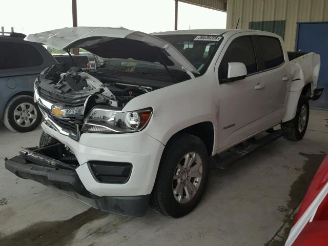 1GCGSCEA6G1162215 - 2016 CHEVROLET COLORADO L WHITE photo 2