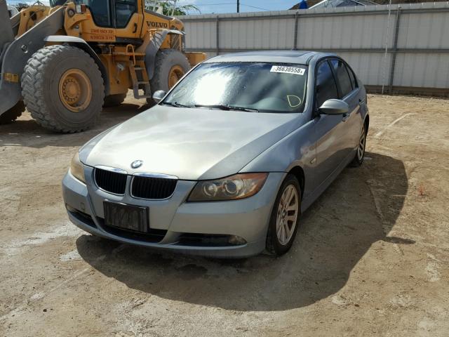 WBAVA33567KX75054 - 2007 BMW 328 I SILVER photo 2