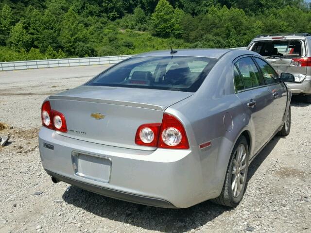 1G1ZE5EB4AF300938 - 2010 CHEVROLET MALIBU LTZ 银色 照片 4