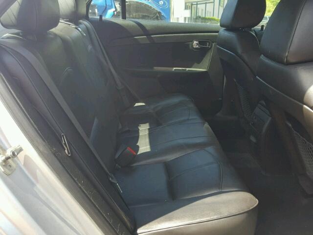 1G1ZE5EB4AF300938 - 2010 CHEVROLET MALIBU LTZ 银色 照片 6