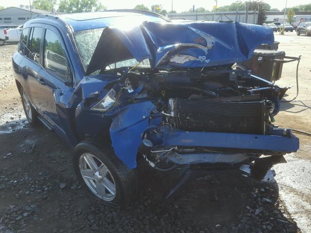 1J4FF47B29D113360 - 2009 JEEP COMPASS SP BLUE photo 1