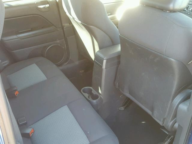 1J4FF47B29D113360 - 2009 JEEP COMPASS SP BLUE photo 6