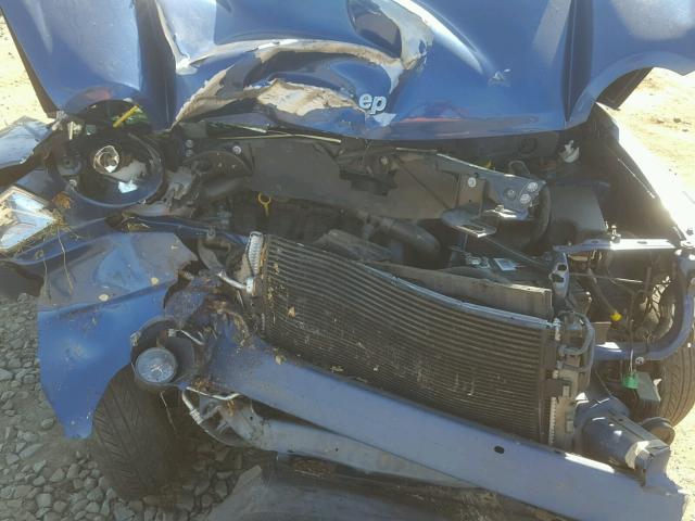 1J4FF47B29D113360 - 2009 JEEP COMPASS SP BLUE photo 7