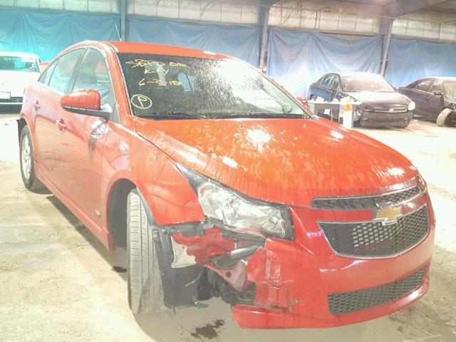 1G1PF5SC8C7266128 - 2012 CHEVROLET CRUZE LT RED photo 1