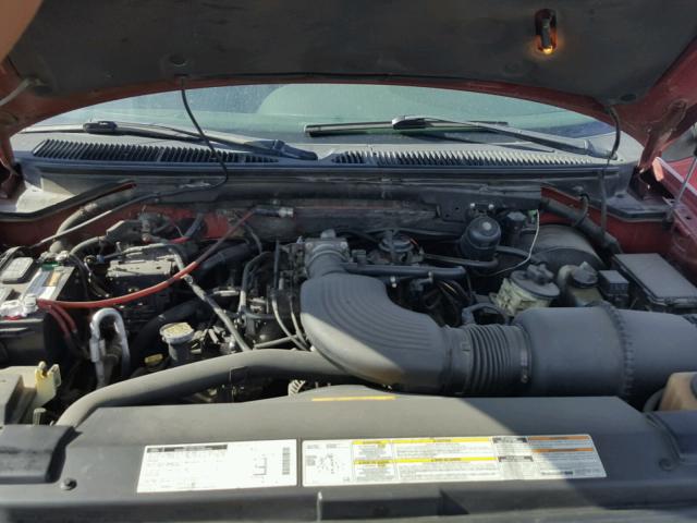 5LMPU28L5XLJ12436 - 1999 LINCOLN NAVIGATOR RED photo 7