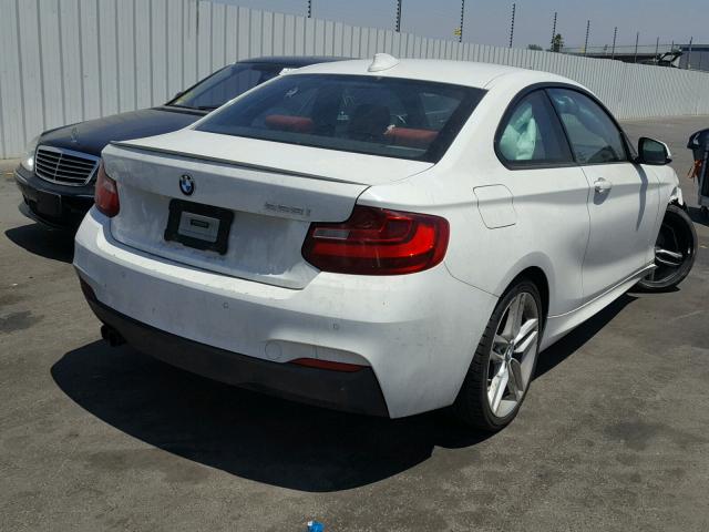 WBA1F9C58FV544026 - 2015 BMW 228 I WHITE photo 4