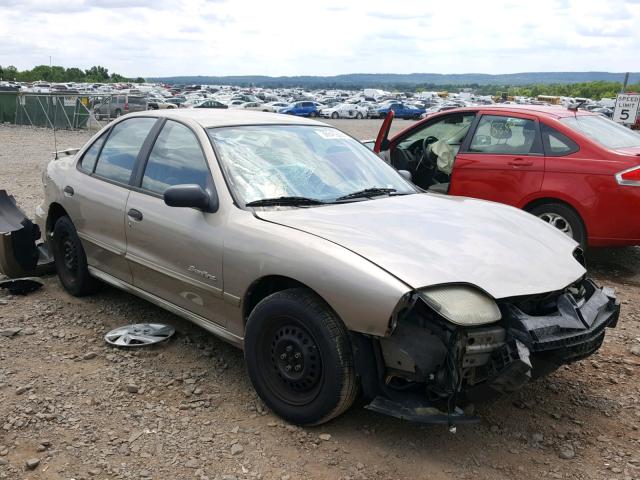 1G2JB524217104143 - 2001 PONTIAC SUNFIRE SE BEIGE photo 1