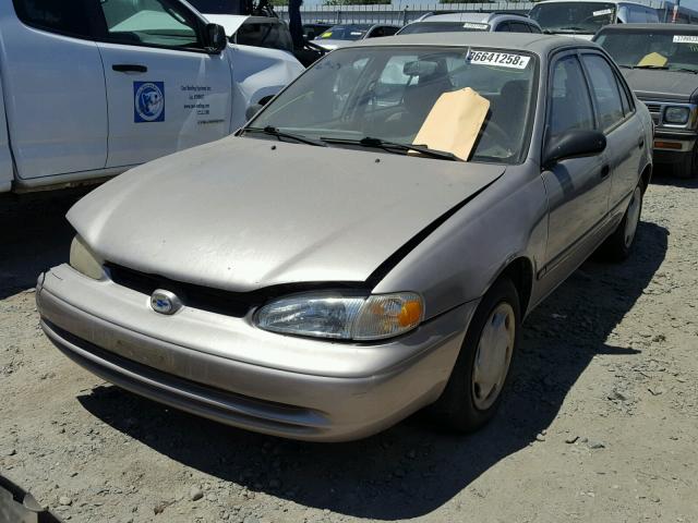 1Y1SK5288WZ442303 - 1998 CHEVROLET GEO PRIZM 棕色 照片 2