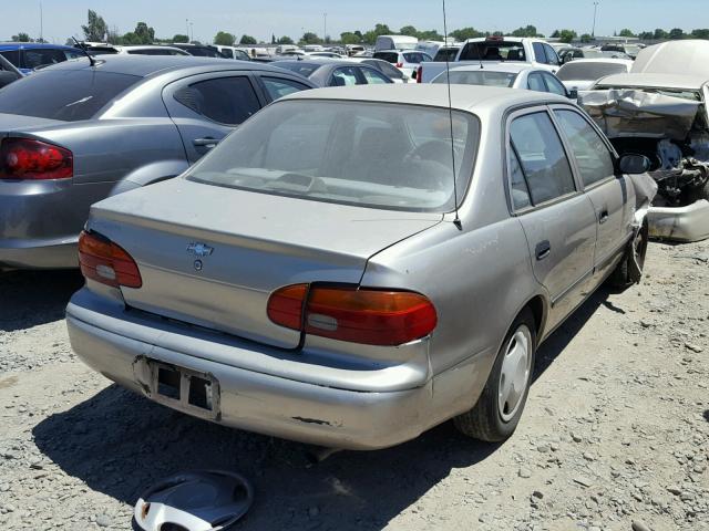 1Y1SK5288WZ442303 - 1998 CHEVROLET GEO PRIZM 棕色 照片 4