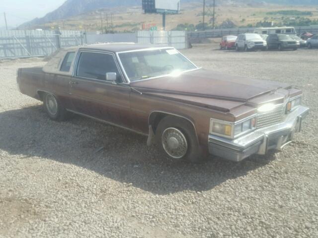 6D47S9C354146 - 1979 CADILLAC SEVILLE BROWN photo 1